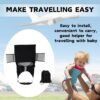 Toddler Travel Bed,Baby Airplane Bed Seat Extender,Portable Kids Plane Bed with Side Pockets Travel Essentials,Baby Travel Essentials for Flying - Image 6