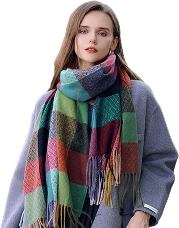 Women's Winter Scarf Fashion Pashmina Shawls and Wraps Soft Warm Long Large Scarf