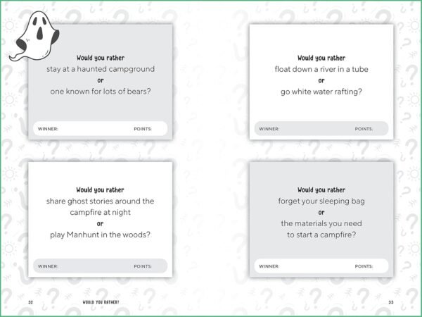 Would You Rather? Summer Edition: Laugh-Out-Loud Game for Camping, Road Trips, and Vacation Travel - Image 3