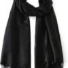 Ciormis Two Tone Silky Paisley Pashmina Shawl Scarf,Soft Women's Rave Jacquard Pashminas Wrap Scarves