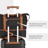 Joyway Luggage Set 3 Piece Suitcase Sets with Spinner Wheel,Hardside Expandable Travel Laggage with TSA Lock (Black - Image 6