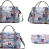 Travel Duffle Bag Weekender Overnight Bag Gym Tote Bag with Dry and Wet Separated Pocket for Women Girls Shoulder Bag Workout Duffel Bag Water Resistant - Image 3