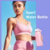 TOURIT 32 oz Insulated Water Bottle, Stainless Steel Water Bottles With Straw, Double Wall Vacuum Metal Thermos for Cold and Hot Drinks, Leak Proof BPA Free Water Flask for Sports and Travel, Pink - Image 7