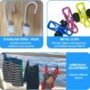 Cruise Ship Essentials, Cruise Luggage Tags, Lanyards for Cruise Ship Cards, Beach Towel Bands, Travel Clothesline, Cruise Essentials Set Works with All Cruise Lines - Image 6