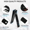 Manicure Set Professional Nail Clipper Kit-26 Pieces Stainless Steel Manicure Kit,nail Care Tools with Luxurious Travel Case - Image 2