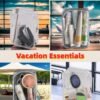 3 Packing Cubes for Carry On Airplane Essentials for Flying 1 Quart Travel Bag Clear Tsa Toiletry Bag Long Haul Flight European Italy Trip International Must Haves for Women and Men Accessories - Image 4