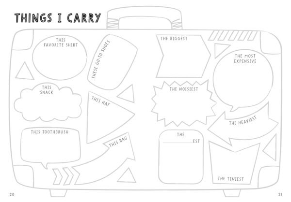 Here I Go!: A Kid's Travel Journal - Includes Awesome Activities for Road Trips, Family Vacations, Summer Camp, and More! (Travel Essentials, Guided Journal with Prompts for Kids and Teens) - Image 4