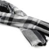 Zando Womens Winter Scarf Tassel Plaid Scarf Chunky Blanket Scarves Soft Lightweight Blanket Thick Large Wrap Shawl 2 - Image 6