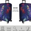 7-mi Suitcase Cover Protectors,28 Inch Luggage Cover for Wheeled Suitcase Travel Elastic Spandex Suitcase Protector - Image 2