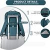 United Airlines Aprroved Personal Item Travel Bag, 20L Underseat Carry On Backpack, Waterproof 40x20x25 Luggage Bag, Travel Essentials Backpack, Cabin Size Personal Item Bag - Image 4