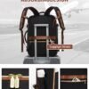 LOVEVOOK Travel Backpack for Women, 40L Carry On Backpack Flight Approved, Large Personal Item Bag Fits 17 inch Laptop, TSA Approved Luggage with 3 Packing Cubes,Waterproof Weekender Gym Backpack - Image 6