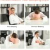 2-in-1 Travel Pillow, U-Shape Neck & Head Support Pillow, Napping Pillow Relax Arms, Ergonomic Memory Foam Neck Pillow for Airplane, Car, Train, Bus and Home Use - Image 7