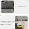 Luggage Cover Set Clear PVC Luggage Cover & 2-in-one Luggage Strap Thickened Suitcase Cover 30 Inch Luggage Protector for Wheeled Suitcase (30-Inch) - Image 5