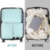Compression Packing Cubes - Etercycle 5 Set Travel Organizer Bags for Luggage with Shoe Bag, Expandable and Premium Storage - Essential for Suitcases Travel - Image 6