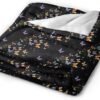 (Colorful Butterfly) Print Fall Throw Blanket Personalized Soft Flannel Blanket for Bed Couch Sofa, Blanket for Lightweight Fuzzy Cozy Blankets for Travel Office Home 50"X40" - Image 3