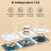 3 in 1 Foldable Wireless Charger, Wireless Charging Station for iPhone 15/14/13/12/11 Pro Max/X/XS, Fast Magnetic Travel Wireless Charging Pad for AirPods 3/2/Pro Apple Watch - Image 7