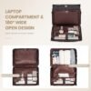 LOVEVOOK Travel Duffle Bag, Weekender Bag for Women with Toiletry Bag Carry on Overnight Bag with Laptop Compartment, Hospital Bag for Labor and Delivery, Gym Bag with Wet Pocket Shoe Bag - Image 3