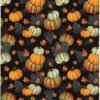 Fall Maple Leaf Pumpkin Spider Web Blanket Throw Blanket Travel Blanket Warm Flannel Fleece Blankets Cozy Soft Blanket Gifts for Women Men Girls Boys Pet Kids 50"x40" - Image 9