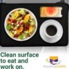 Airplane Pockets Airplane Tray Table Cover with Pocket Organizer | Seat Back Organizer & Storage for Personal Items | Travel Accessories | Clean and Convenient Airplane Travel Essentials for Flying - Image 5