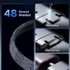 Upgraded 3 in 2 USB C Cable for Apple Watch Charger iPhone Charger USB C Multi Fast Charging Cable Compatible with iWatch Ultra/SE/9/8/7/6/5/4/3/2/1 & iPhone 15/14/13/12/11/Galaxy S23-4FT - Image 8