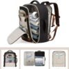 LOVEVOOK Travel Backpack for Women, 40L Carry On Backpack Flight Approved, Large Personal Item Bag Fits 17 inch Laptop, TSA Approved Luggage with 3 Packing Cubes,Waterproof Weekender Gym Backpack - Image 4