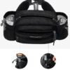 WATERFLY Fanny Pack Waist Bag: Waist Pack for Women Men with Two Water Bottle Holder Hiking Fanny Pack for Running Walking DogWalking Travel Cycling - Image 6