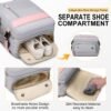 Large Travel Backpack for Women, 40L Carry On Backpack Airline Flight Approved with USB Charging Port Shoes Compartment, Personal Luggage Backpack Casual Daypack 15.6 Inch Laptop Backpack - Image 5