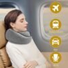 2024 New Memory Foam Travel Neck Pillow for Airplanes，Ultimate Comfort and Support, Ideal for Airplane and Car Travel ，Compact, Convenient, and Versatile Airplane Sleeping Pillow. - Image 6