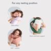 Huzi Infinity Pillow - Travel Neck Pillow - Versatile Soft 360 Support Scarf - Machine Washable - Home Travel Flight Road Trips (Ochre Yellow) - Image 5