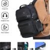 16 Inch Business Laptop Backpack for Men, Carry on Backpack for Airplanes, Water Resistant Travel Backpack Laptop Bag Computer Backpack Casual Daypacks with USB Port for Travel/College/Work - Image 9