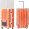 Clear PVC Luggage Cover Protectors 28 Inch Suitcase Cover for Suitcase TSA Approved 26-28Inch (25.98''H x 20.07''L x 12.40''W)