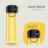 Contigo Jackson 2.0 Leak-Proof Water Bottle, 24oz., 2 Pack, Jade Vine & Pineapple - Image 3