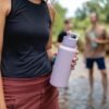 Simple Modern Water Bottle with Straw and Chug Lid Vacuum Insulated Stainless Steel Metal Thermos Bottles | Reusable Leak Proof BPA-Free Flask for Sports | Summit Collection | 32oz, Almond Birch - Image 6
