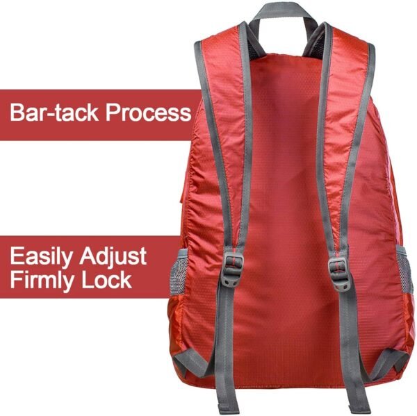G4Free 20L Lightweight Packable Backpack Travel Hiking Daypack Foldable Backpack for Men Women - Image 6