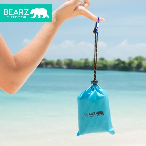 Pocket Blanket - Waterproof Picnic Blanket, Compact Travel Blanket, Picnic Blankets Waterproof Foldable Lightweight for Beach, Hiking, Festival Accessories - Image 3