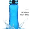 25OZ Motivational Water Bottle with Time Marker, BPA Free Leakproof Tritan Water Jug, 0.2 Gallon Water Bottles - Image 2