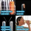 Ringo Insulated Water Bottle - Compatible MagSafe Water Bottle With Phone Holder - Stainless Steel Water Bottle With Magnetic Phone Tripod Mount - Hot 12H, Cold 24H, 360° Rotate - Black 32oz - Image 4