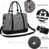 CAMTOP Women Ladies Travel Bag Canvas Weekend Overnight Carry On Luggage Bags - Image 6