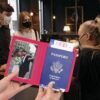 Passport Holder 2Pcs, Passport Cover Wallet Case for Women Men Family, Passport Book Holders Travel Must Haves Cruise Ship Essentials (Black & Rose Red) - Image 3