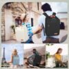 Travel Backpack for Women for Spirit Airlines Personal Item Bag 18x14x8 Inches Travel Bag Laptop Backpacks for Men Travel Backpack Carry on Flight Approved Womens Work Backpack for College bookbag - Image 7