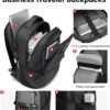 Large Travel Backpack Waterproof Laptop Bag Airline Approved Business Office Work Computer Casual Daypacks TSA Lock Anti-Theft Bookbag with USB Port Fit 17.3 inch Laptops for Men Women - Image 2
