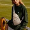 BOSTANTEN Small Sling Bag for Women Leather Crossbody Bags Fanny Pack Chest Bag for Travel - Image 2