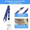 Cruise Ship Essentials, Cruise Luggage Tags, Lanyards for Cruise Ship Cards, Beach Towel Bands, Travel Clothesline, Cruise Essentials Set Works with All Cruise Lines - Image 4