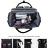 LOVEVOOK Laptop Backpack for Women, 15.6 Inch Travel Backpack with Laptop Compartment, Water Resistant Work Backpack for Teacher Nurse Doctor, Anti-theft Computer Bag with Charger, Black - Image 8