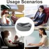 YOECO Travel Pillow,Neck Pillow,Travel Neck Pillow,Memory Foam Travel Pillow,Foam Travel Neck Pillow for Airplanes. - Image 5