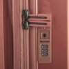 Traveler's Choice Ultimax II 26" Medium Trunk Spinner Luggage, Tie Down Straps, Pink Rose, Checked Inch - Image 6