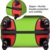 Suitcase Covers In Bright Colors Bible Encourage Elastic Protective Washable Luggage Cover With Concealed Zipper Suitable For 18-32 Inch(S:18-21 Inch) - Image 4