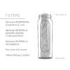 LifeStraw Peak Series - Collapsible Squeeze Bottle Water Filter System – 650ml for Trail Running, Through Hiking, Travel, Cycling, and Fishing, Dark Mountain Gray - Image 3