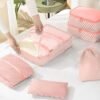 KPX Packing Cubes for Travel, Travel Luggage Packing Organizers, Travel Accessories Large Toiletries Bag for Clothes Shoes Cosmetics Toiletries - Image 6