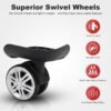 360 Swivel Wheel Replacement,Luggage Travel Suitcase Wheels Plastic, Suitcase Replacement Repair Wheels, 2 Pcs Durable Suitcase Wheels Swivel Luggage Mute Wheel - Image 5